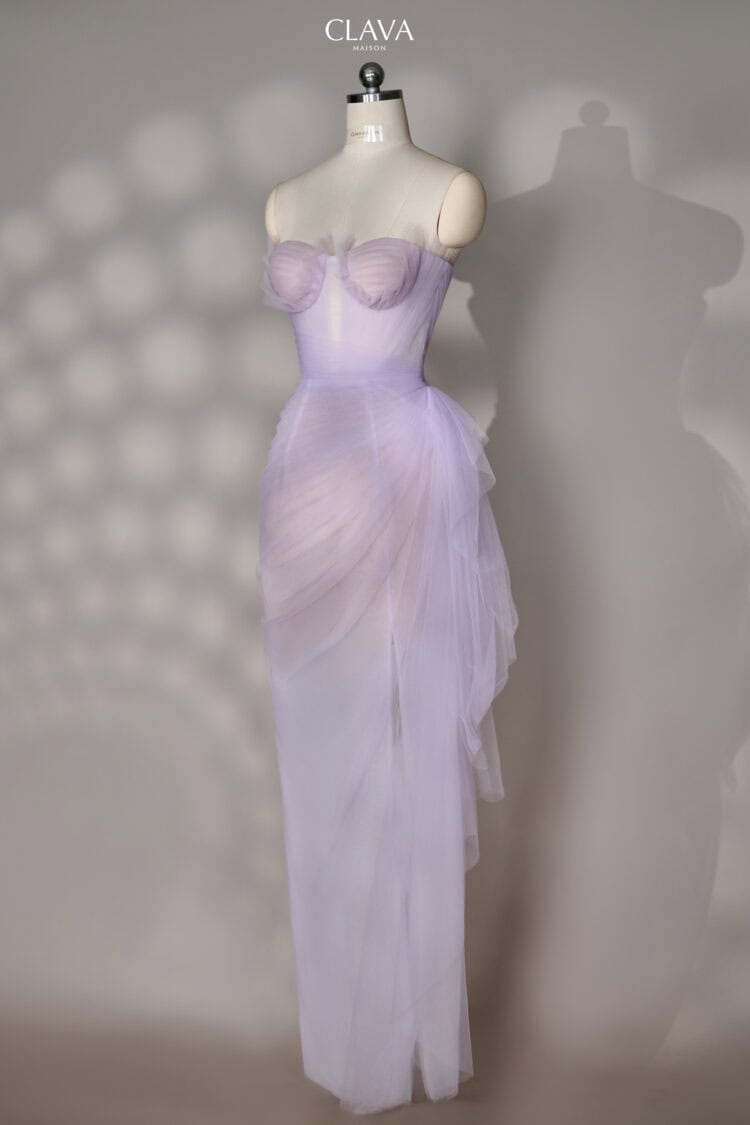 Alternative view of Clava Soledad 27 Custom-Tailored Dress