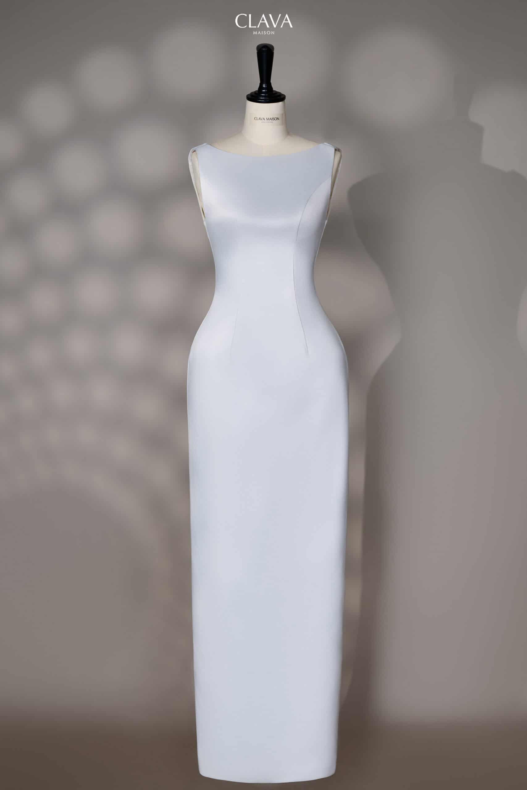 Clava Blanca 27 Custom-Tailored Dress
