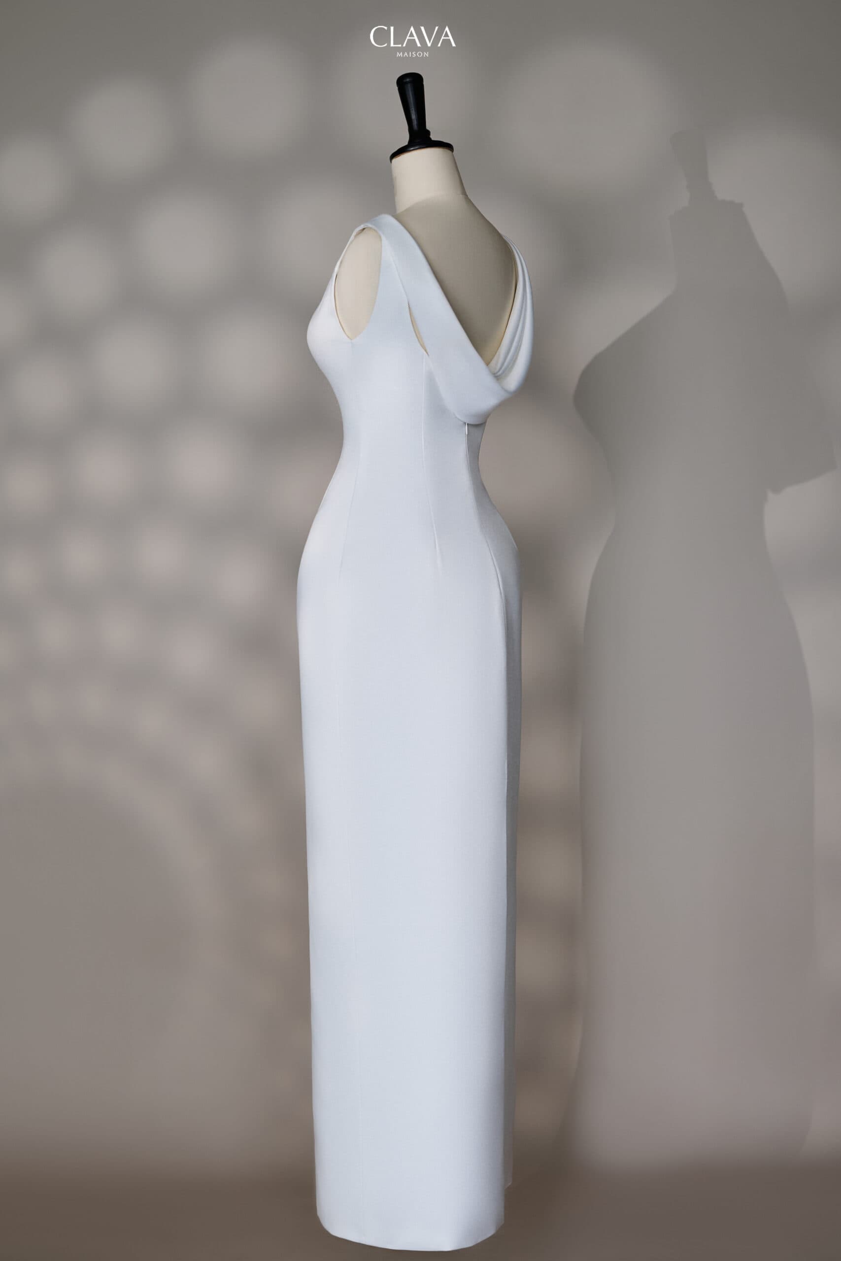 Clava Blanca 27 Custom-Tailored Dress - Image 3